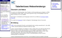 W3C Webdesign